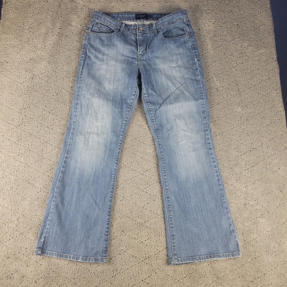 Levis Jeans Womens 10 Blue Demi Curve Classic Bootcut Flap Pocket Medium Wash